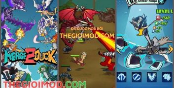 Tải merge duck 2 hack full tiền